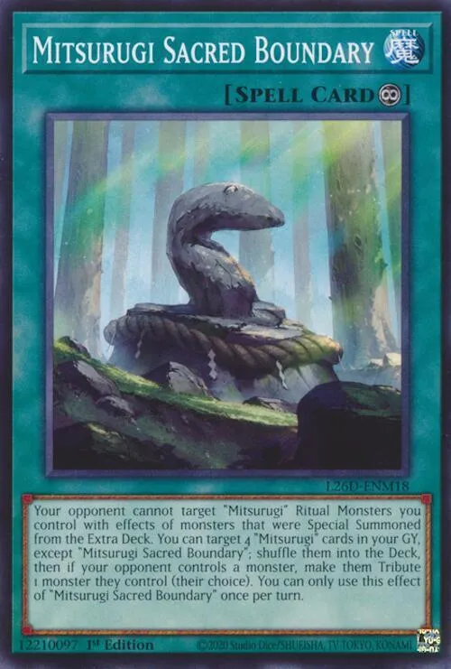 Limite Sacrée Mitsurugi — Legendary Modern Decks 2026 — Yu-Gi-Oh!
