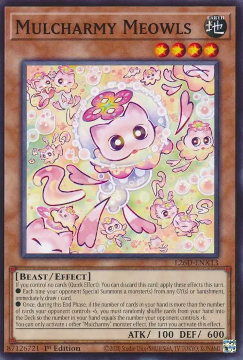 Mulcharmy Meowls — Legendary Modern Decks 2026 — Yu-Gi-Oh!