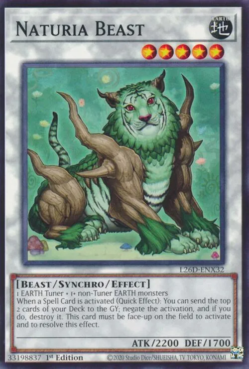 Naturia Beast — Legendary Modern Decks 2026 — Yu-Gi-Oh!