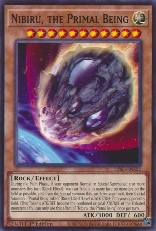 Nibiru, l'Être Primitif — Legendary Modern Decks 2026 — Yu-Gi-Oh!