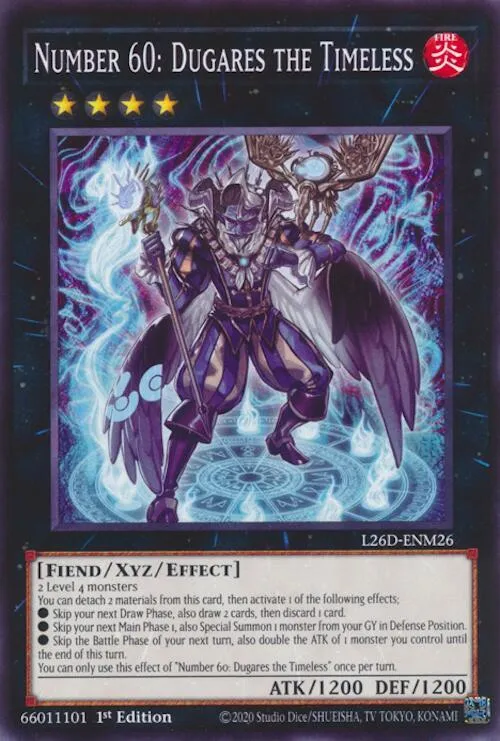 Numéro 60 : Dugares l'Intemporel — Legendary Modern Decks 2026 — Yu-Gi-Oh!