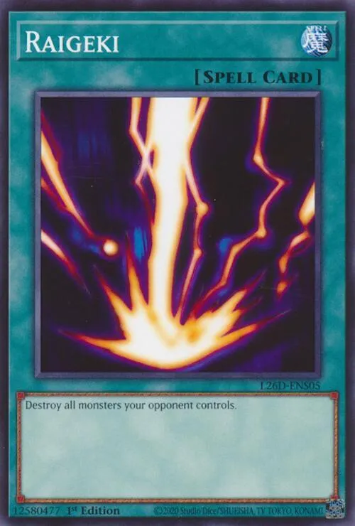 Raigeki — Legendary Modern Decks 2026 — Yu-Gi-Oh!