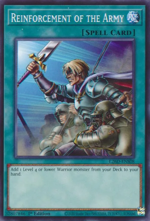 Reinforcement of the Army from Legendary Modern Decks 2026 - Yu-Gi-Oh!