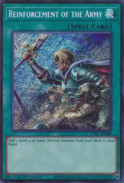 Renfort de l'Armée — Legendary Modern Decks 2026 — Yu-Gi-Oh!