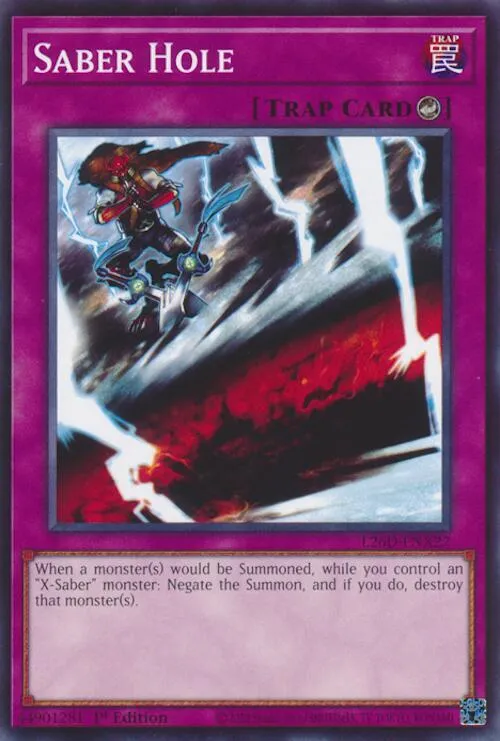Saber Hole — Legendary Modern Decks 2026 — Yu-Gi-Oh!