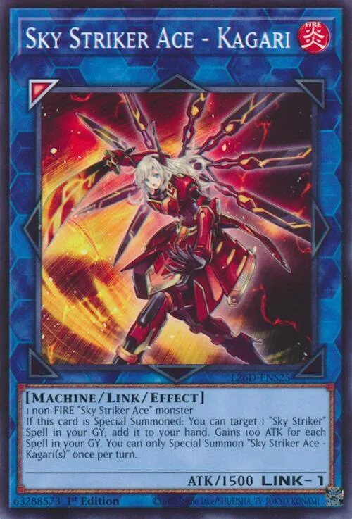 Sky Striker Ace - Kagari — Legendary Modern Decks 2026 — Yu-Gi-Oh!