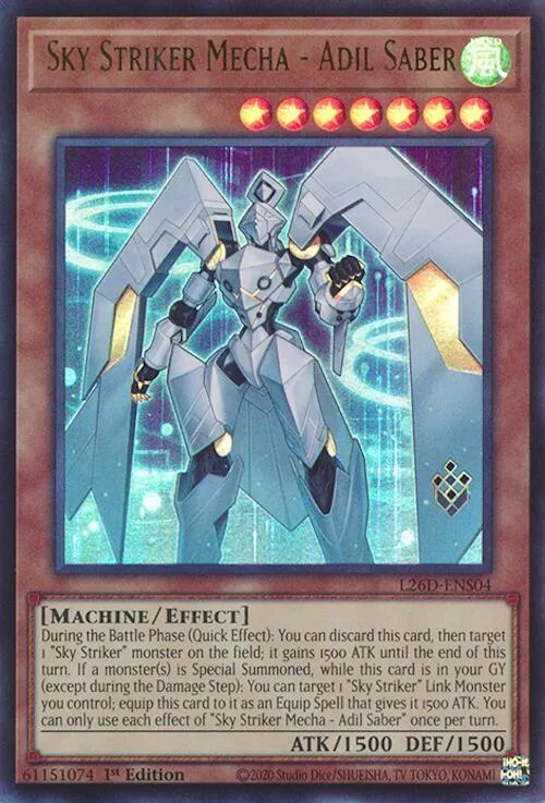 Assaut de l'Air - Mécha - Sabre Adil — Legendary Modern Decks 2026 — Yu-Gi-Oh!