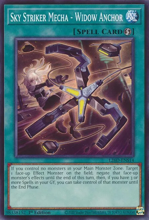 Assaut de l'Air - Mécha - Ancre Veuve — Legendary Modern Decks 2026 — Yu-Gi-Oh!
