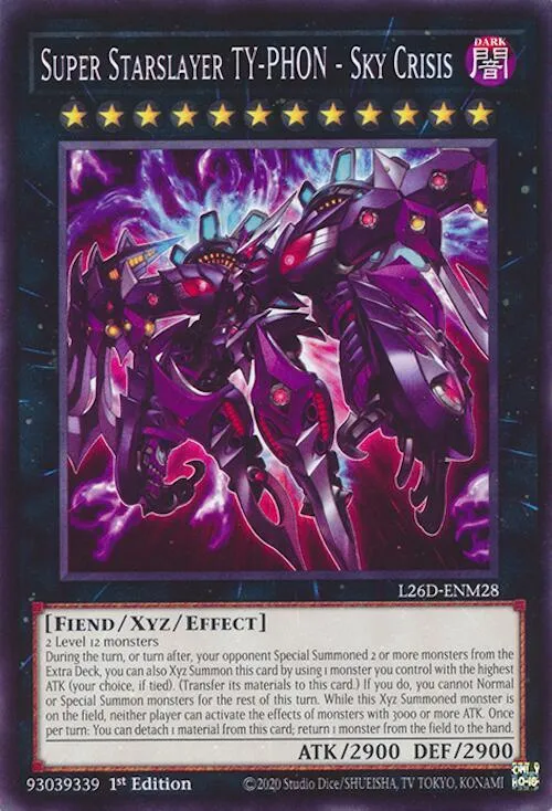 Super Starslayer TY-PHON - Sky Crisis — Legendary Modern Decks 2026 — Yu-Gi-Oh!
