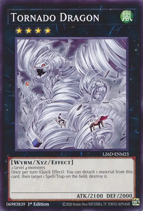 Tornado Dragon — Legendary Modern Decks 2026 — Yu-Gi-Oh!