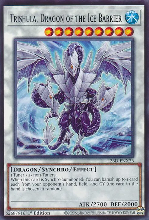 Trishula, Dragon of the Ice Barrier — Legendary Modern Decks 2026 — Yu-Gi-Oh!