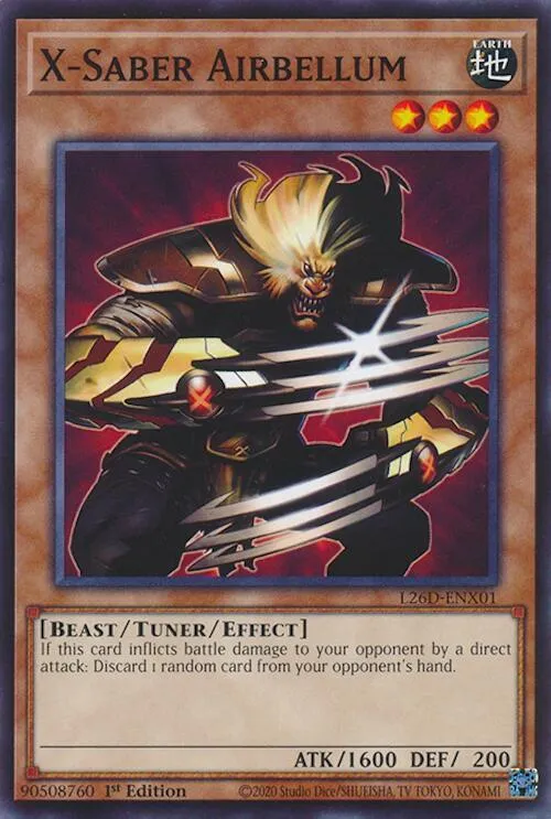 Airbel, Sabre X — Legendary Modern Decks 2026 — Yu-Gi-Oh!