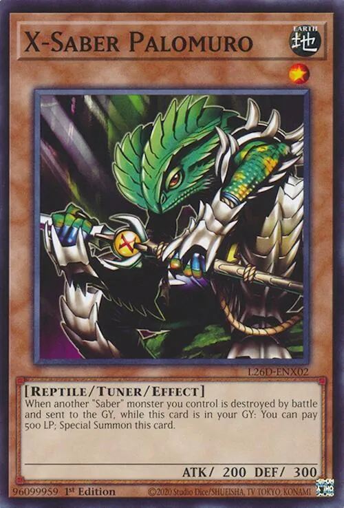 Palomuro, Sabre X — Legendary Modern Decks 2026 — Yu-Gi-Oh!
