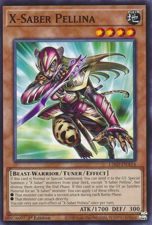 Pellina, Sabre X — Legendary Modern Decks 2026 — Yu-Gi-Oh!