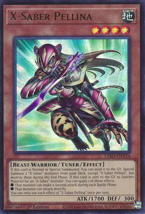 Pellina, Sabre X — Legendary Modern Decks 2026 — Yu-Gi-Oh!