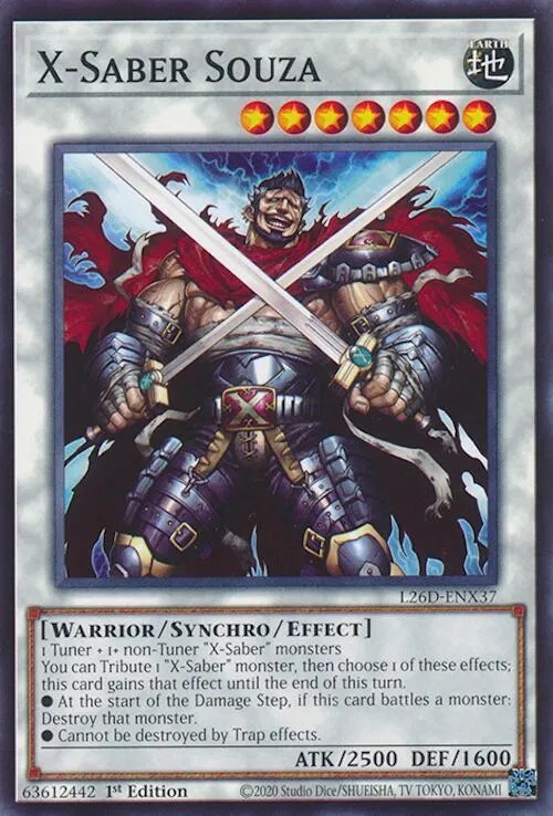 X-Saber Souza — Legendary Modern Decks 2026 — Yu-Gi-Oh!
