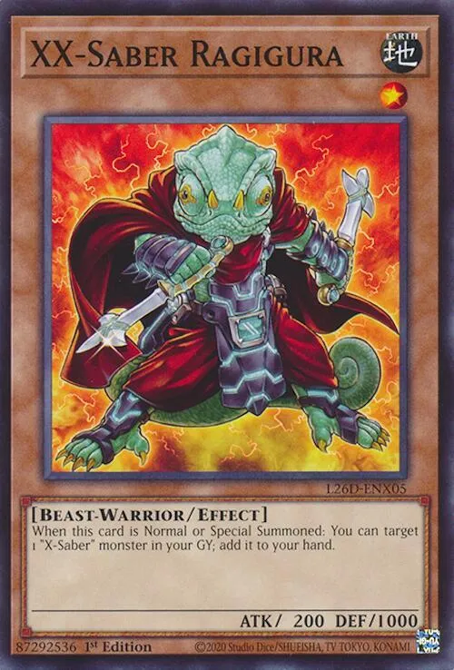 Cameleon Espion, Sabre XX — Legendary Modern Decks 2026 — Yu-Gi-Oh!