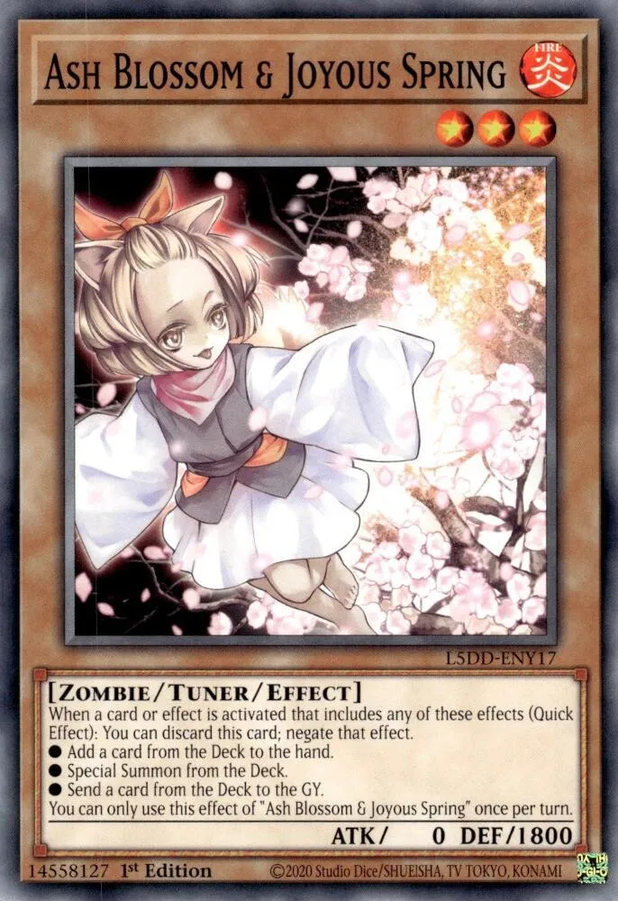 Ash Blossom & Joyous Spring — Legendary 5D's Decks — Yu-Gi-Oh!