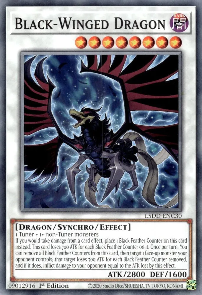 Black-Winged Dragon — Legendary 5D's Decks — Yu-Gi-Oh!