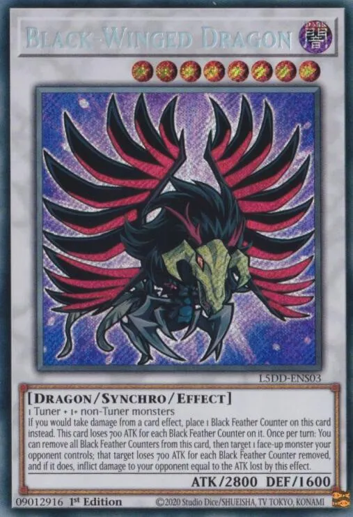Black-Winged Dragon — Legendary 5D's Decks — Yu-Gi-Oh!