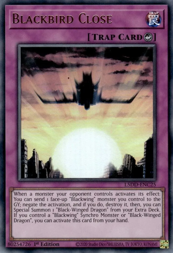 Blackbird Close — Legendary 5D's Decks — Yu-Gi-Oh!