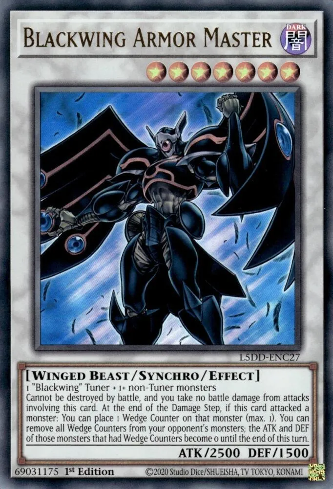 Blackwing Armor Master — Legendary 5D's Decks — Yu-Gi-Oh!
