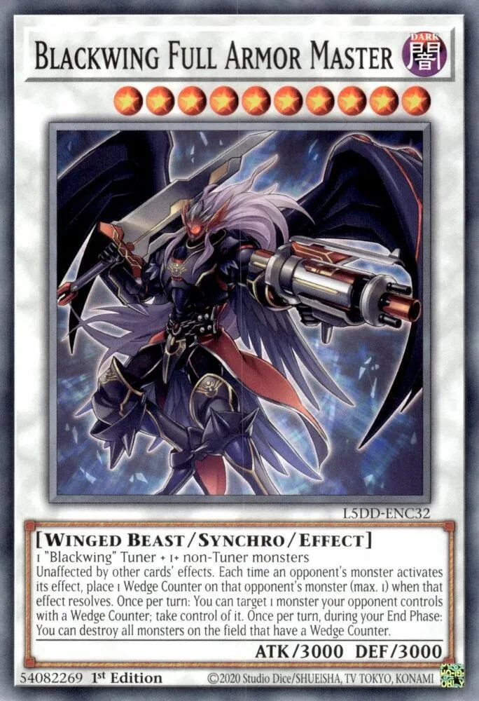 Blackwing Full Armor Master — Legendary 5D's Decks — Yu-Gi-Oh!