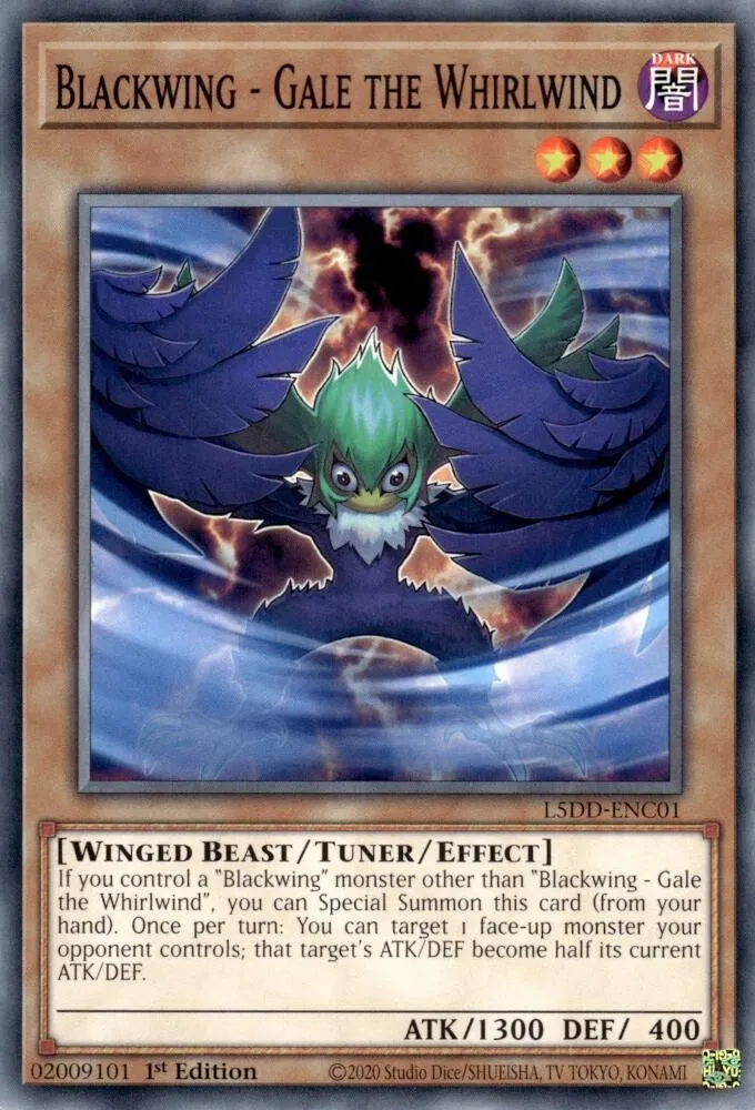Blackwing - Gale the Whirlwind — Legendary 5D's Decks — Yu-Gi-Oh!