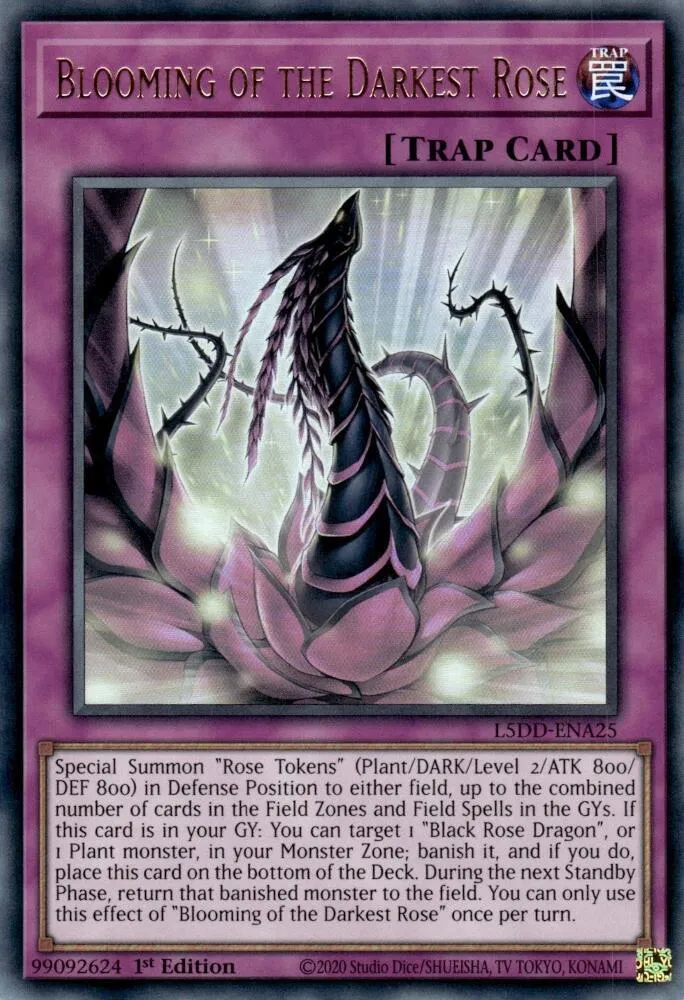 Blooming of the Darkest Rose — Legendary 5D's Decks — Yu-Gi-Oh!