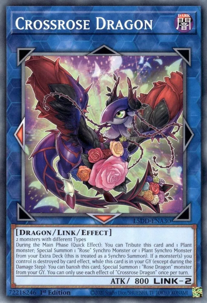 Crossrose Dragon — Legendary 5D's Decks — Yu-Gi-Oh!