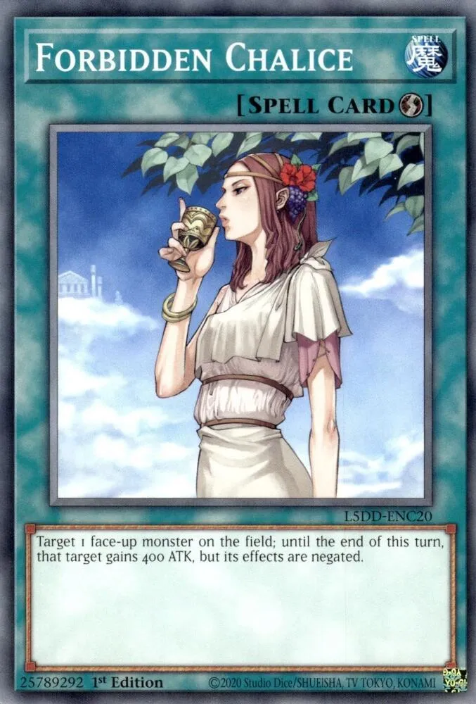 Forbidden Chalice — Legendary 5D's Decks — Yu-Gi-Oh!