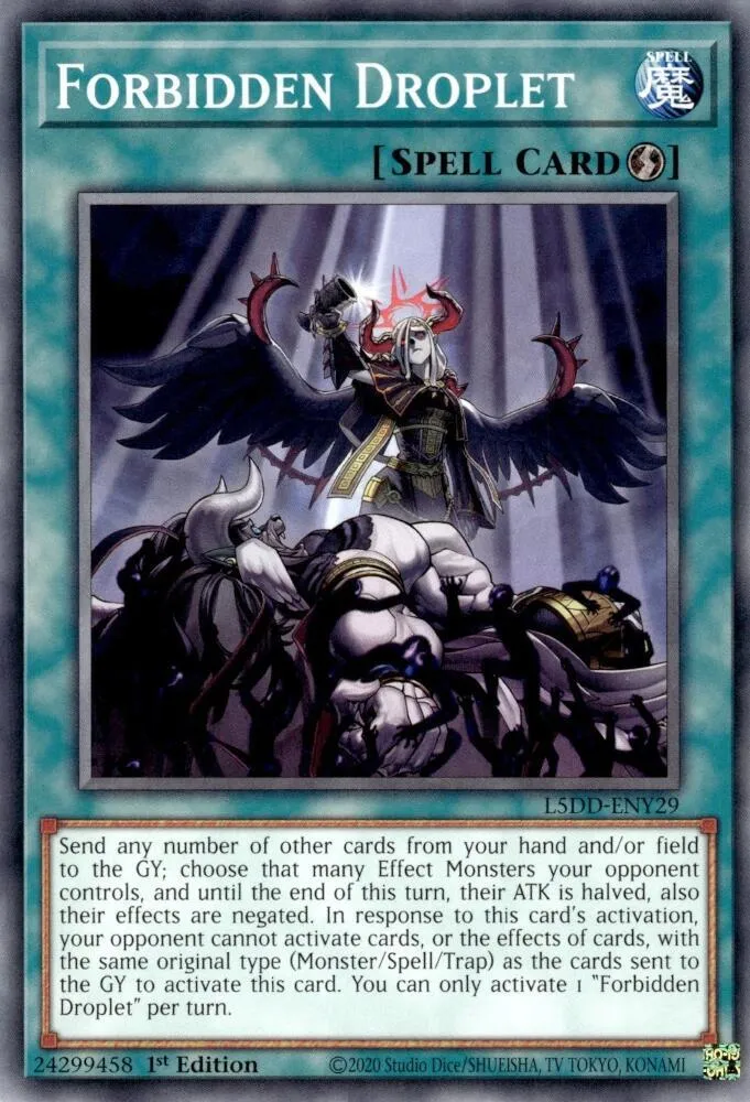 Forbidden Droplet — Legendary 5D's Decks — Yu-Gi-Oh!