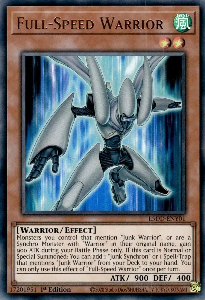 Full-Speed Warrior — Legendary 5D's Decks — Yu-Gi-Oh!