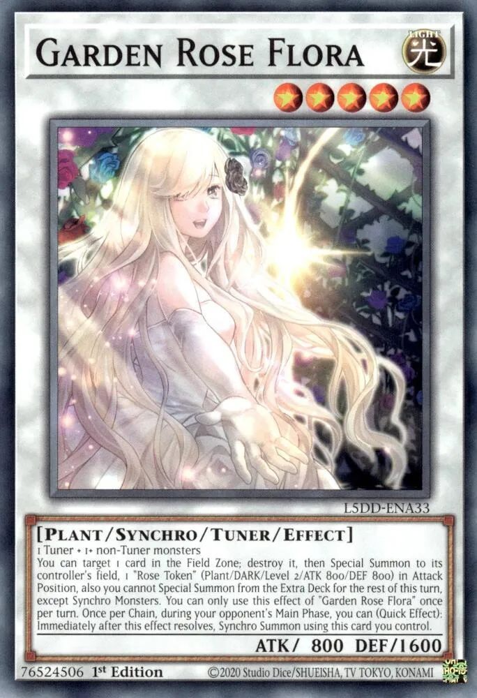 Garden Rose Flora — Legendary 5D's Decks — Yu-Gi-Oh!