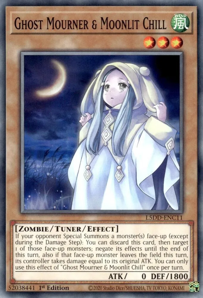 Ghost Mourner & Moonlit Chill — Legendary 5D's Decks — Yu-Gi-Oh!