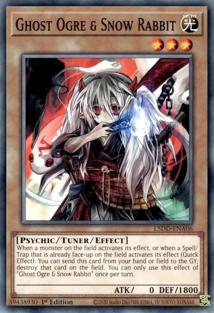Ghost Ogre & Snow Rabbit — Legendary 5D's Decks — Yu-Gi-Oh!