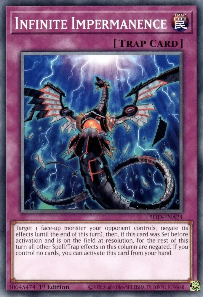 Infinite Impermanence — Legendary 5D's Decks — Yu-Gi-Oh!
