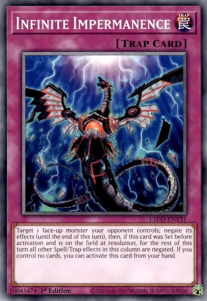 Infinite Impermanence — Legendary 5D's Decks — Yu-Gi-Oh!