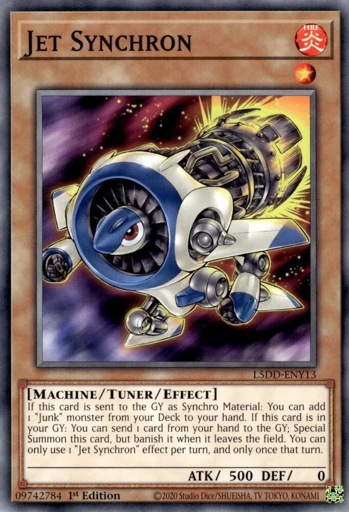 Jet Synchron — Legendary 5D's Decks — Yu-Gi-Oh!