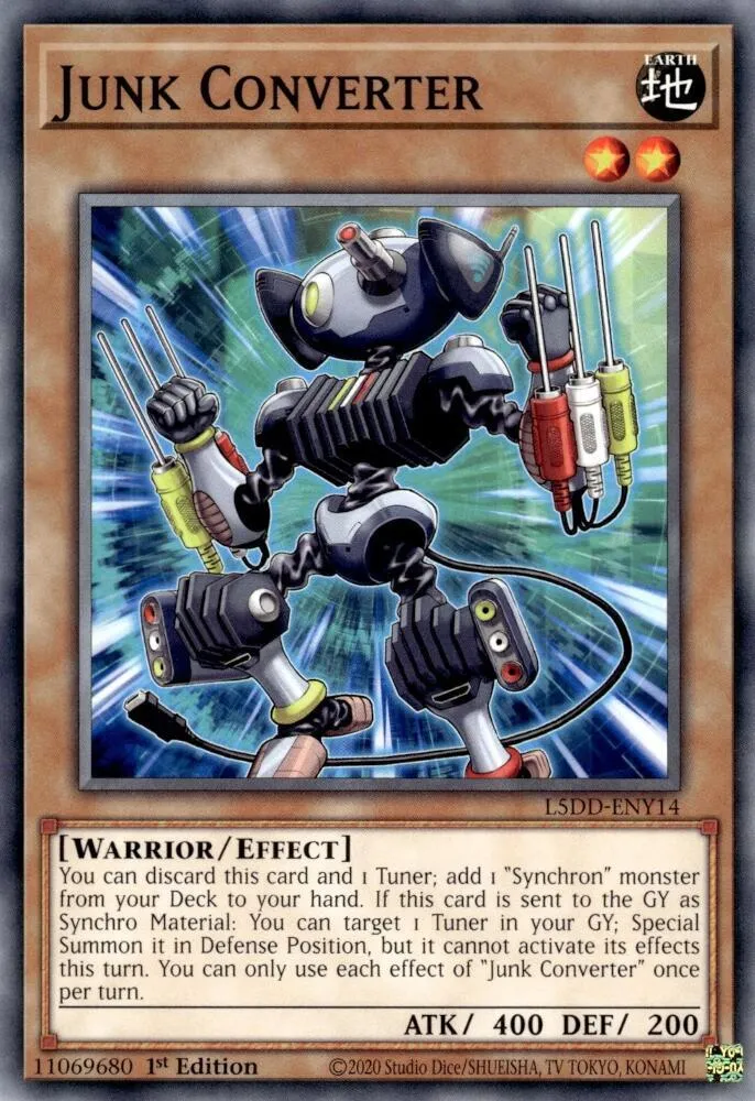 Junk Converter — Legendary 5D's Decks — Yu-Gi-Oh!