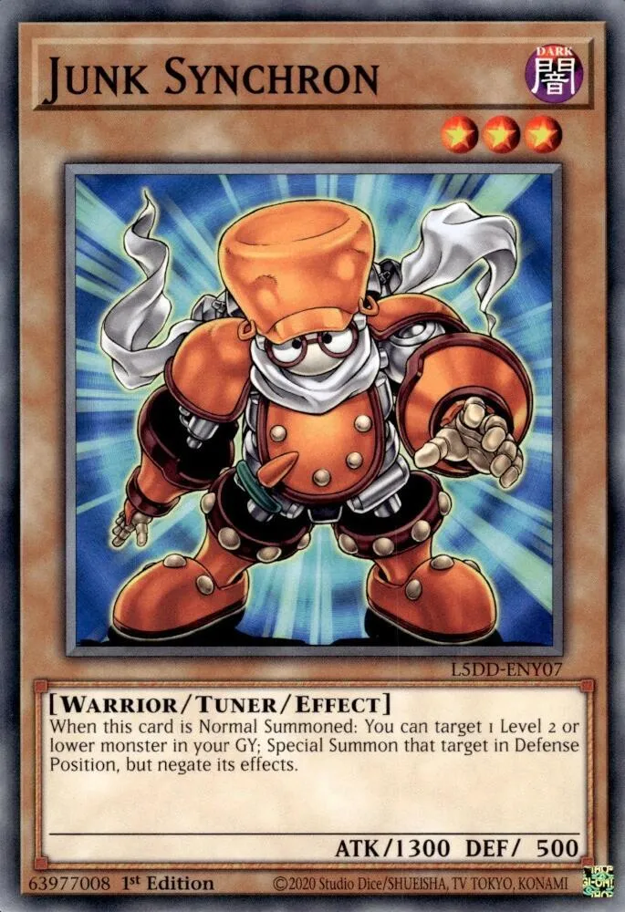 Junk Synchron — Legendary 5D's Decks — Yu-Gi-Oh!