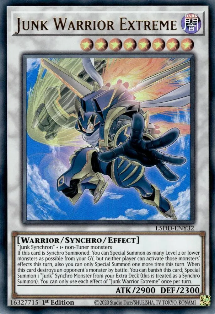 Junk Warrior Extreme — Legendary 5D's Decks — Yu-Gi-Oh!