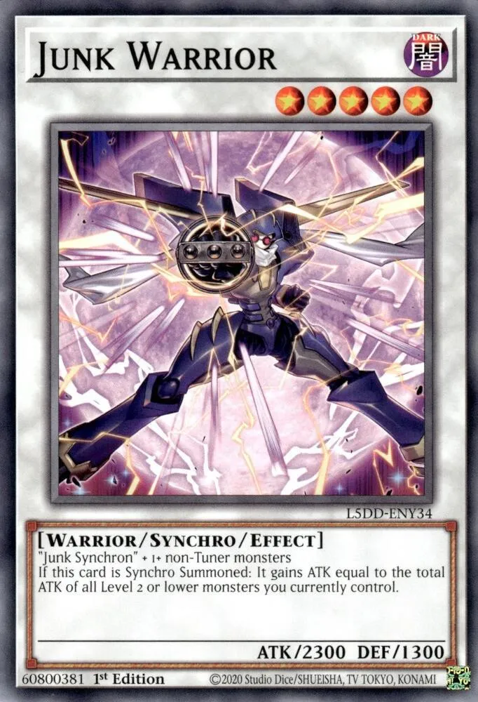 Junk Warrior — Legendary 5D's Decks — Yu-Gi-Oh!