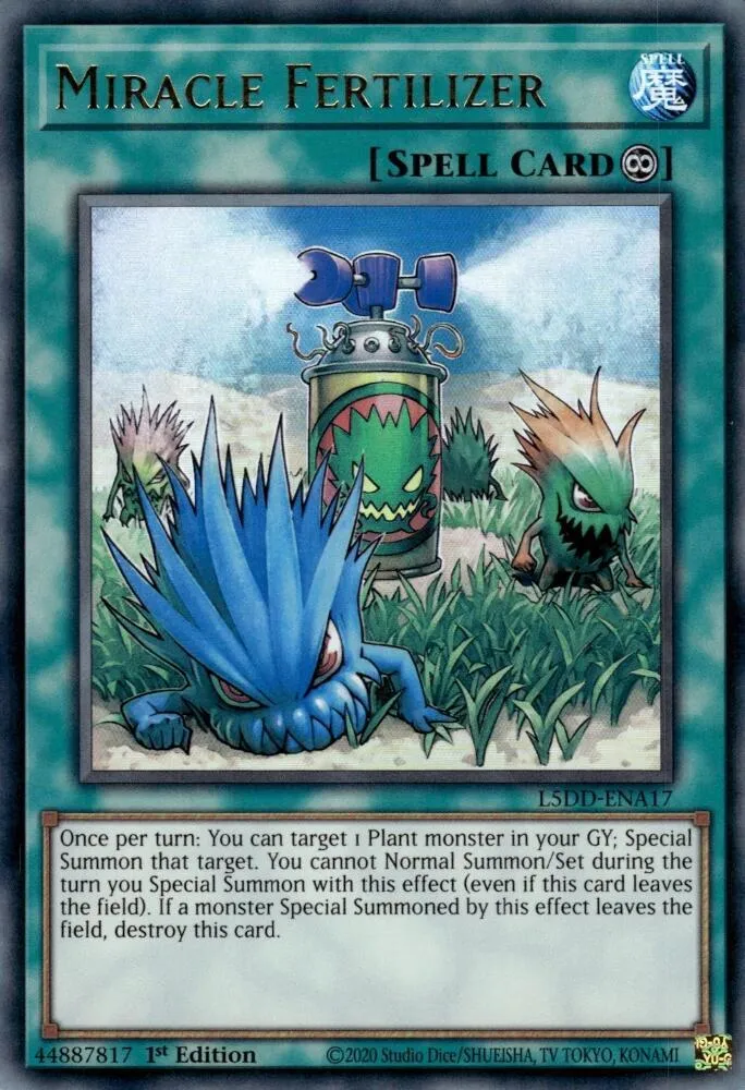 Miracle Fertilizer — Legendary 5D's Decks — Yu-Gi-Oh!