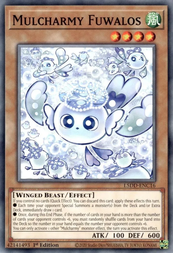 Mulcharmy Fuwalos — Legendary 5D's Decks — Yu-Gi-Oh!
