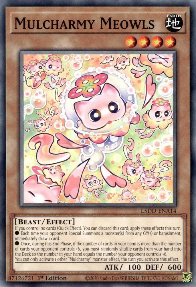 Mulcharmy Meowls — Legendary 5D's Decks — Yu-Gi-Oh!
