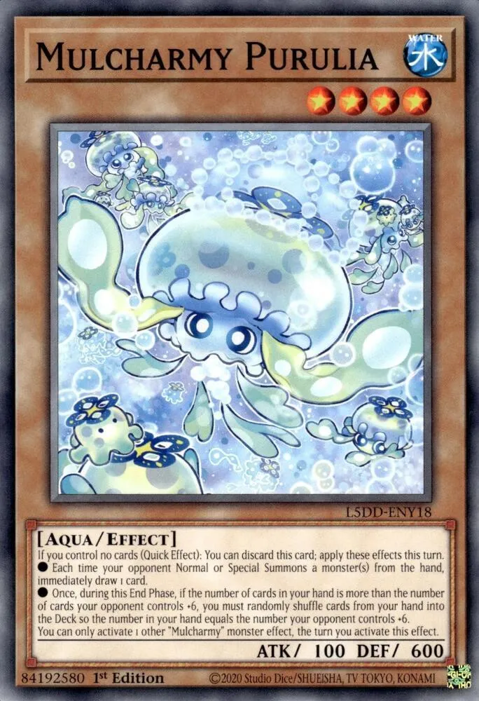 Mulcharmy Purulia — Legendary 5D's Decks — Yu-Gi-Oh!