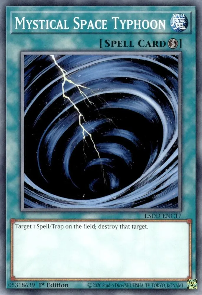Mystical Space Typhoon — Legendary 5D's Decks — Yu-Gi-Oh!