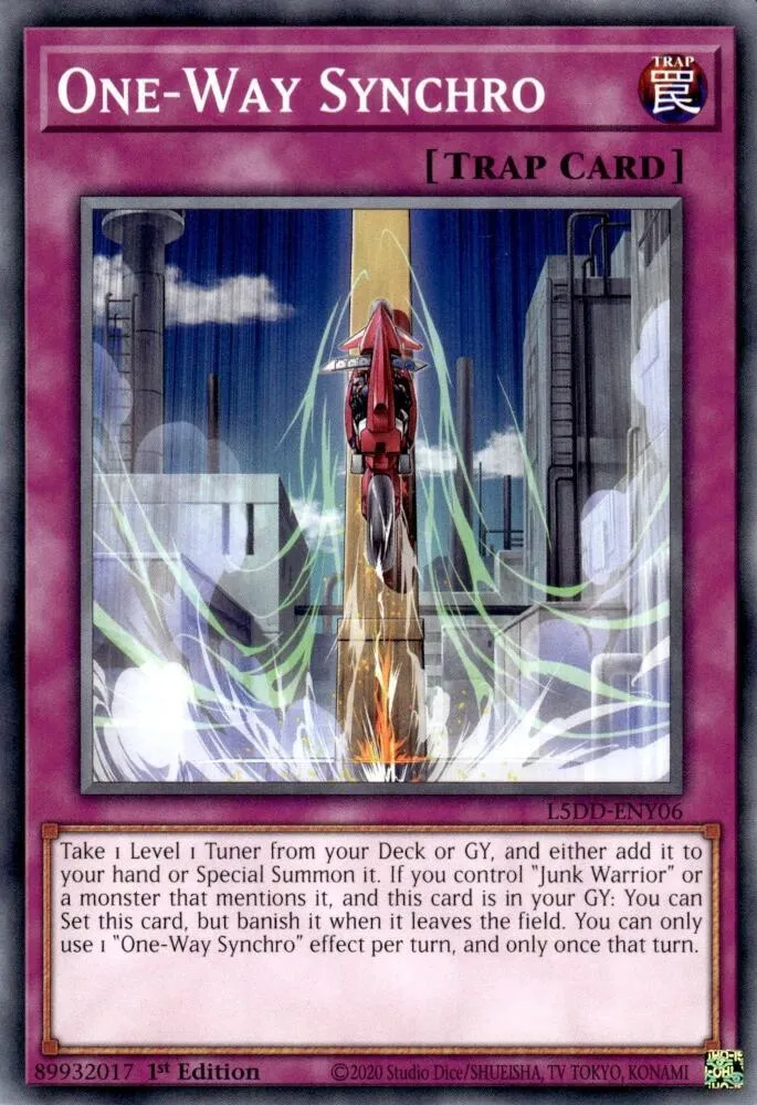 One-Way Synchro — Legendary 5D's Decks — Yu-Gi-Oh!