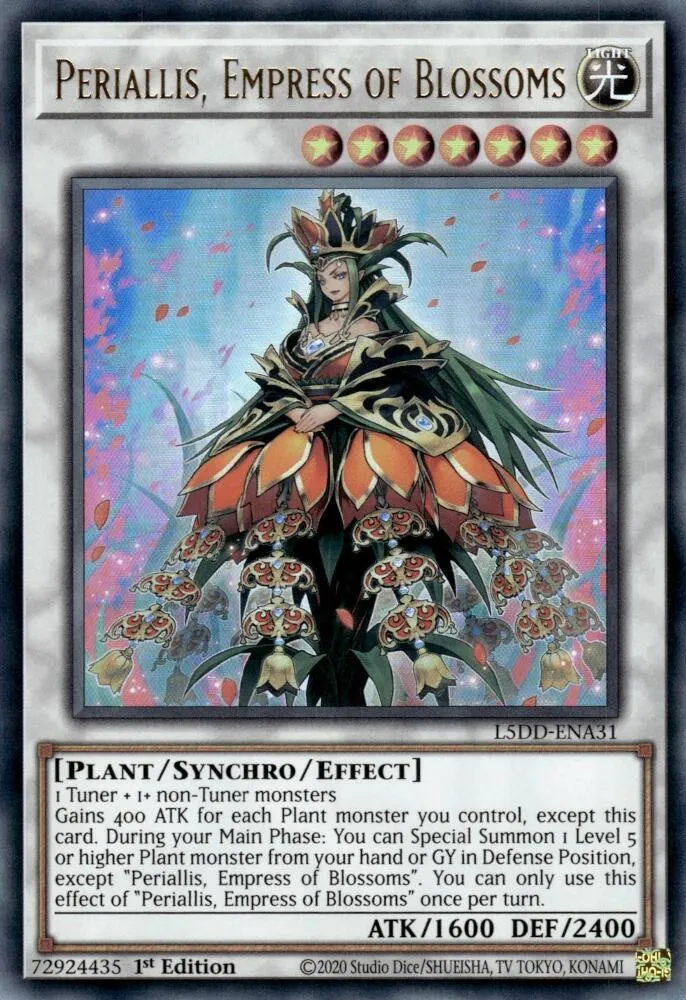 Periallis, Empress of Blossoms — Legendary 5D's Decks — Yu-Gi-Oh!